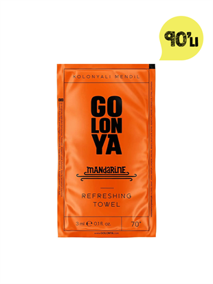 Mandarin Kolonyalı Mendil 90lı 