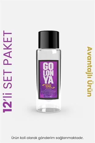 Remix, 12 Adet Karışım Kokulu Kolonya, 250 ml