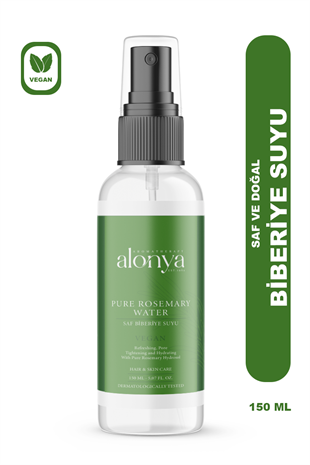 SAF BİBERİYE HİDROSOLÜ DÖKÜLME KARŞITI HIZLI SAÇ UZATMA ETKİLİ SAÇ TONİĞİ 150 ML