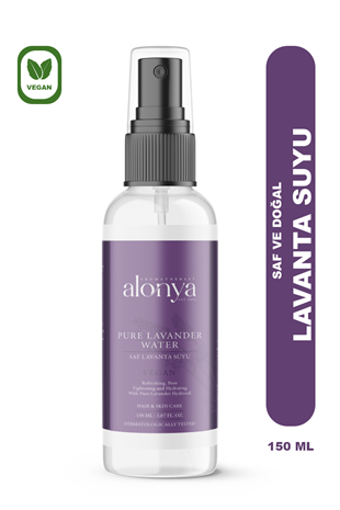 SAF LAVANTA HİDROSOLÜ CANLANDIRICI VE BESLEYİCİ CİLT BAKIM TONİĞİ 150 ML