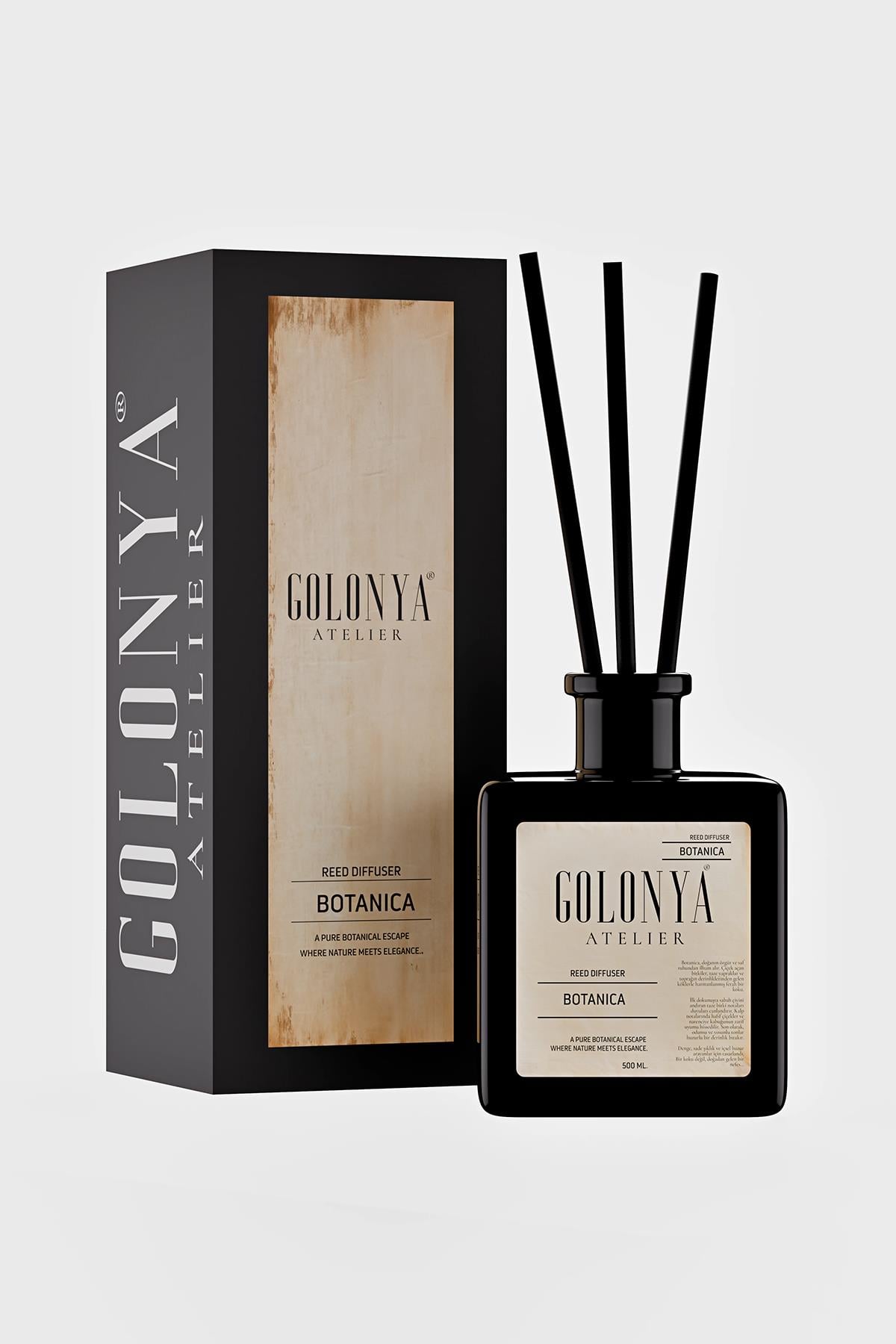 Botanica Niche Seri Premium Oda & Ofis Ortam Kokusu 500ML Bambu Çubuklu