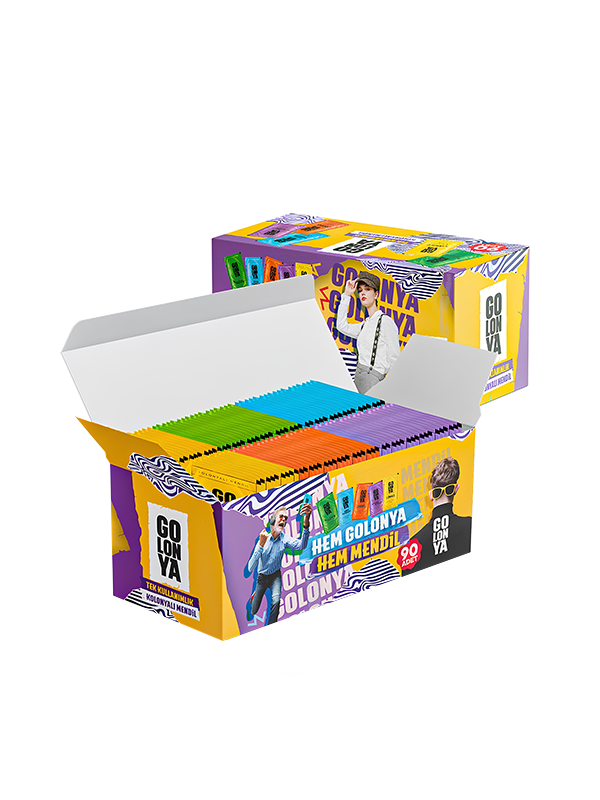 Karma Kolonyalı Mendil 90lı 