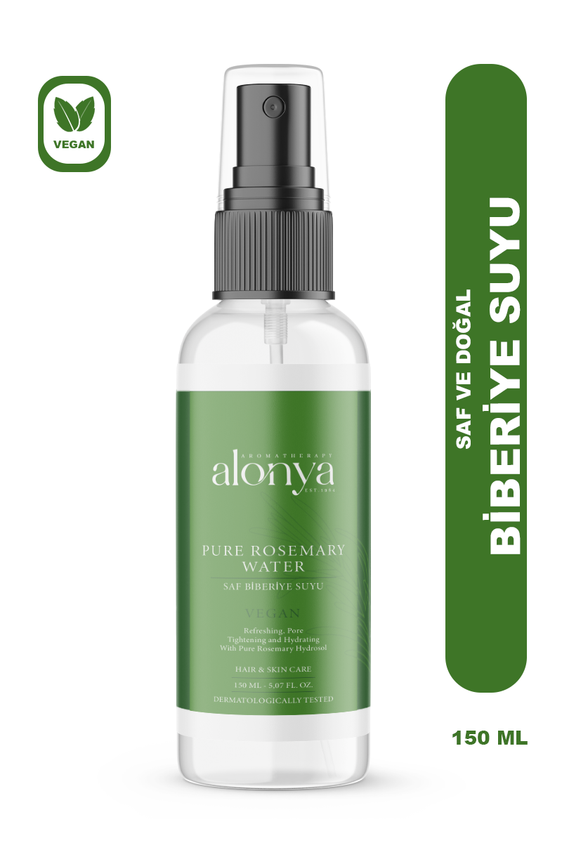 SAF BİBERİYE HİDROSOLÜ DÖKÜLME KARŞITI HIZLI SAÇ UZATMA ETKİLİ SAÇ TONİĞİ 150 ML