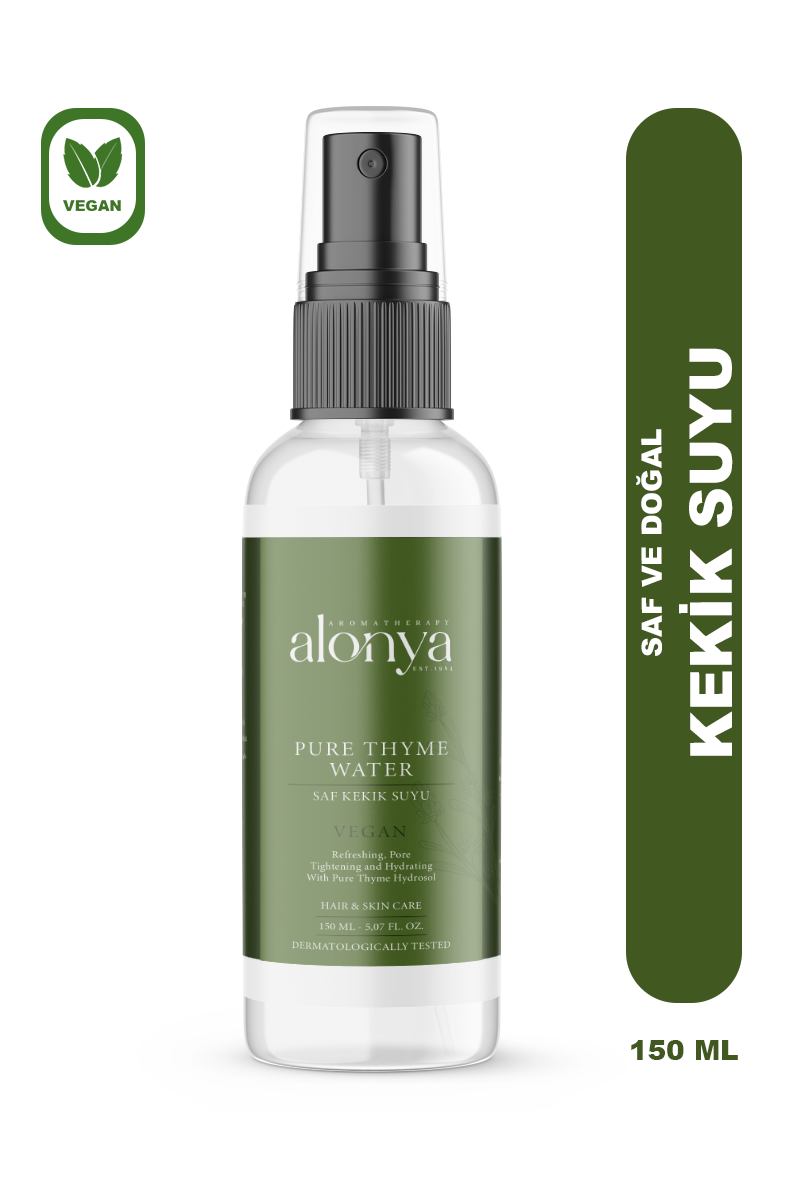 SAF KEKİK HİDROSOLÜ CİLT BAKIMINDA CANLANDIRICI ARINDIRI VE FERAHLATICI TONİK 150 ML