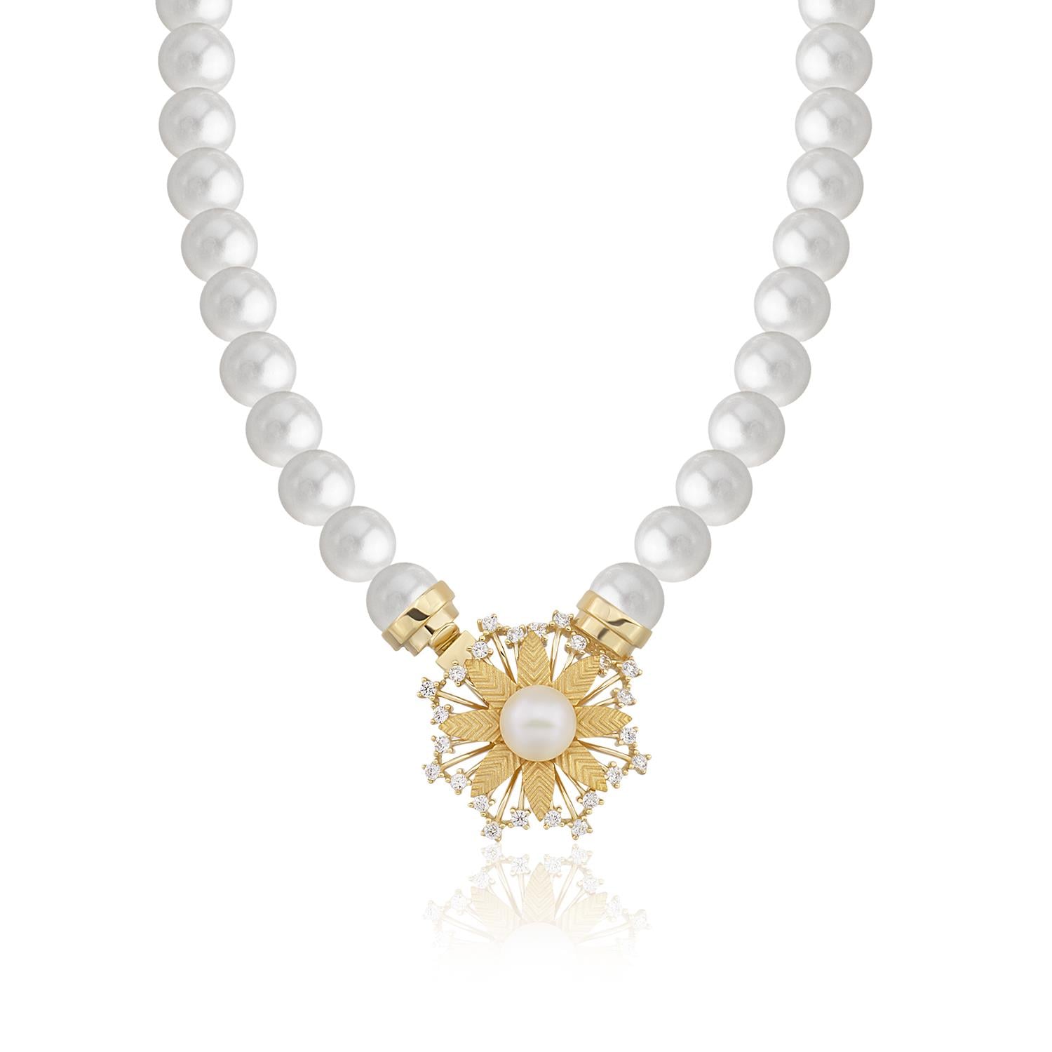 Altın ve İncili Harmonia Klips