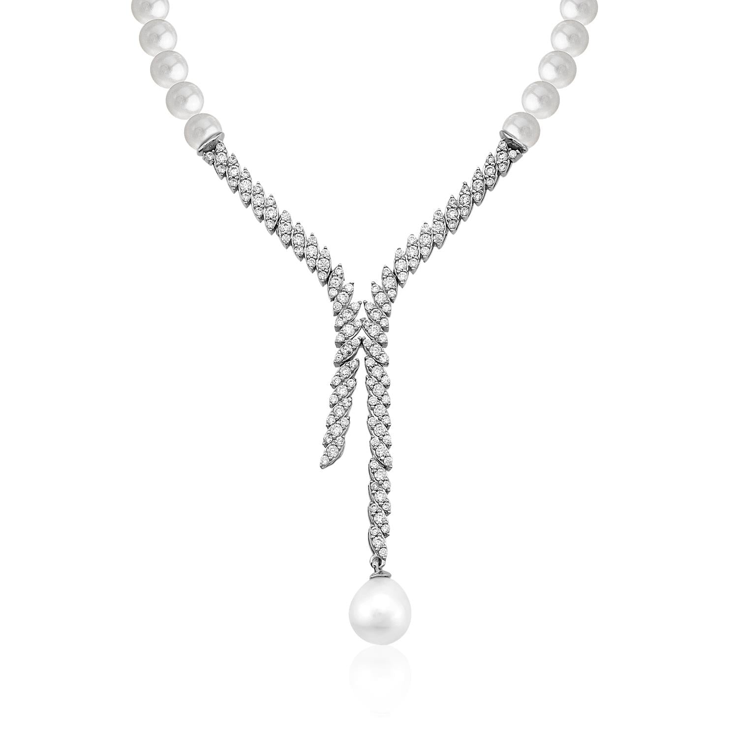 Altın ve İncili Roade Gerdanlık