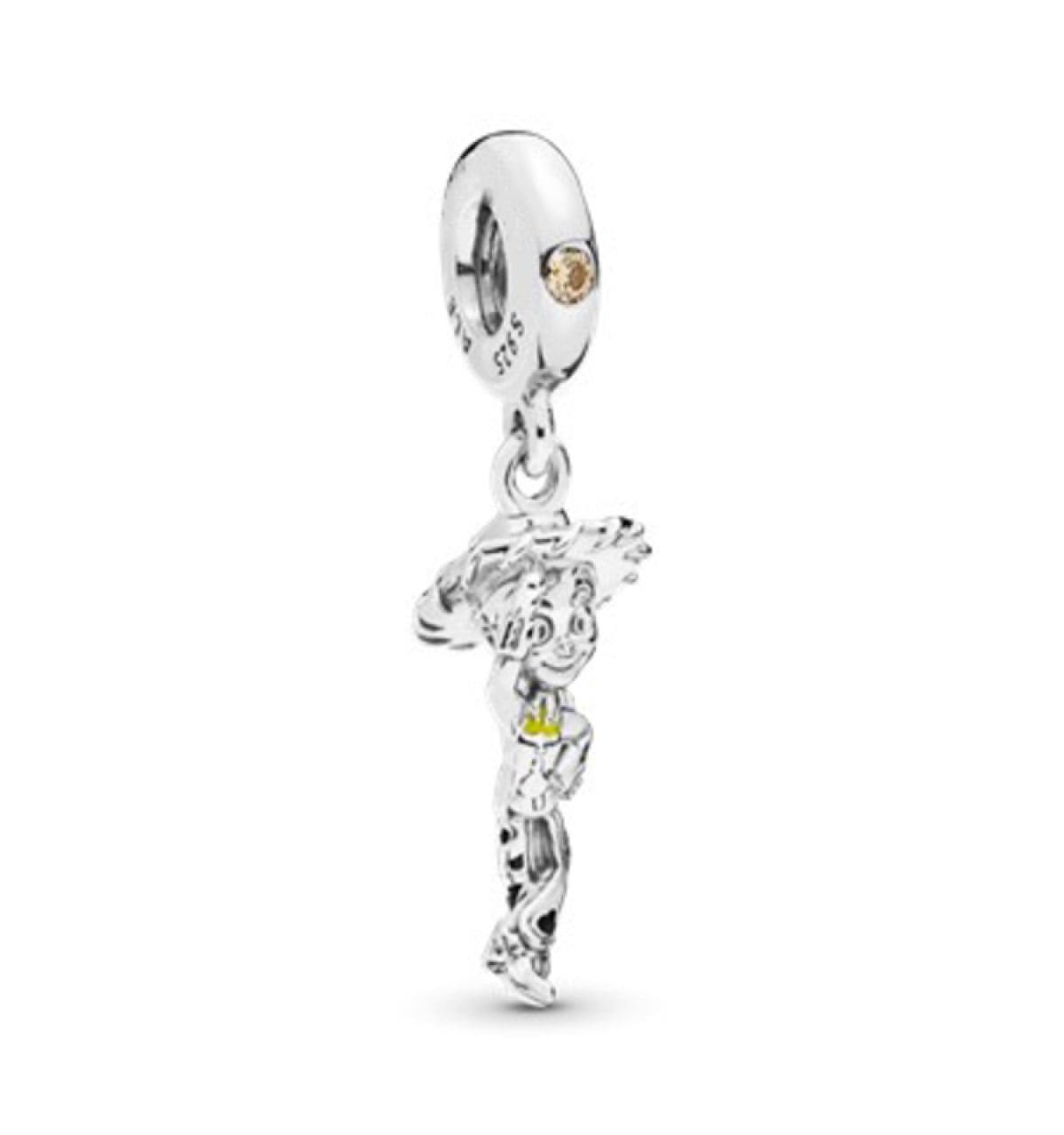  Disney Pixar Toy Story Jessie Dangle Gümüş Charm