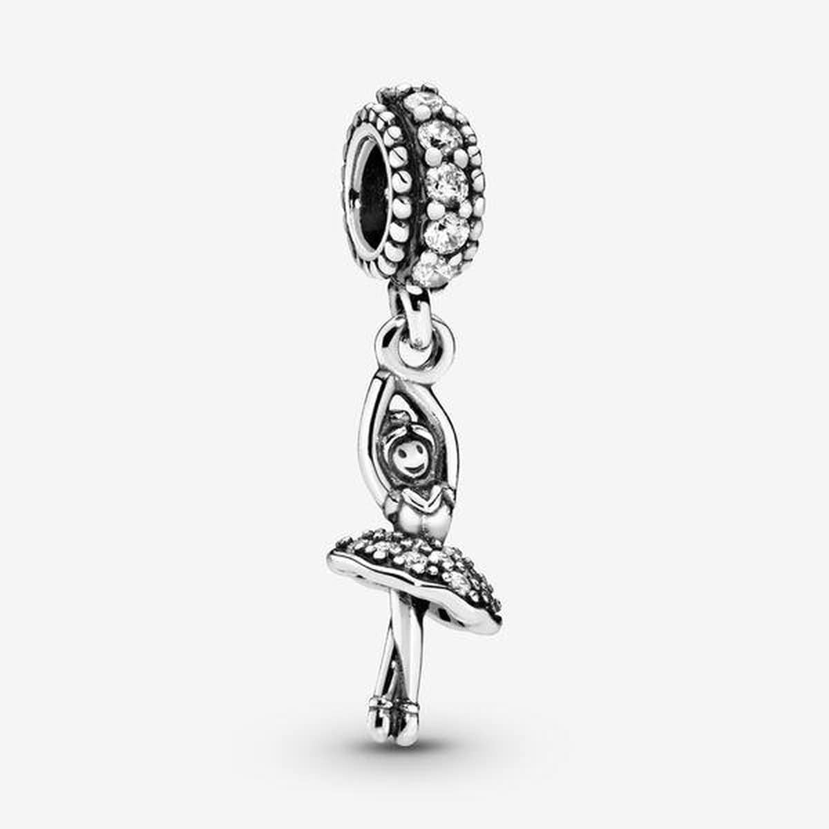 Balerin Model Gümüş Charm