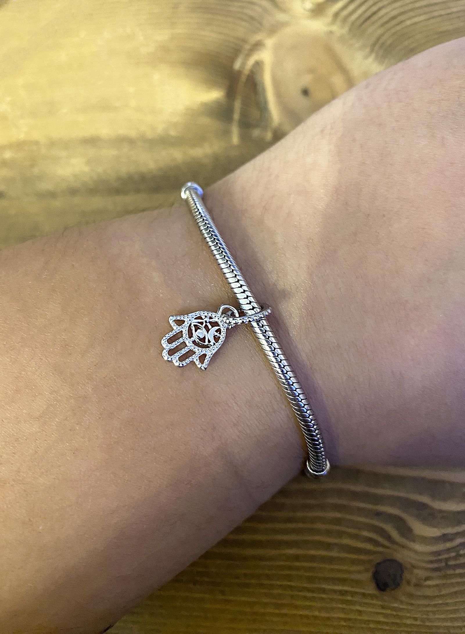 Bayan Gümüş El Model Charm