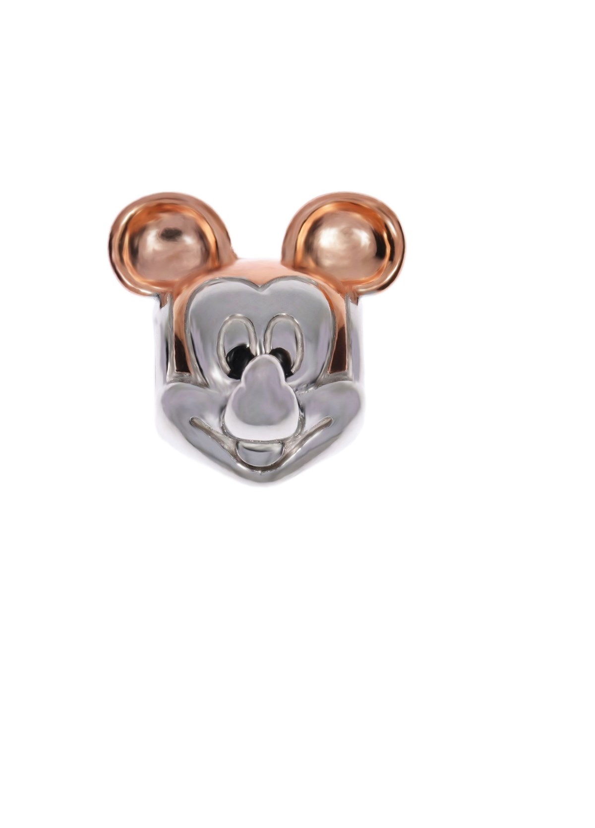 Bayan Mickey Mouse Model Gümüş Charm