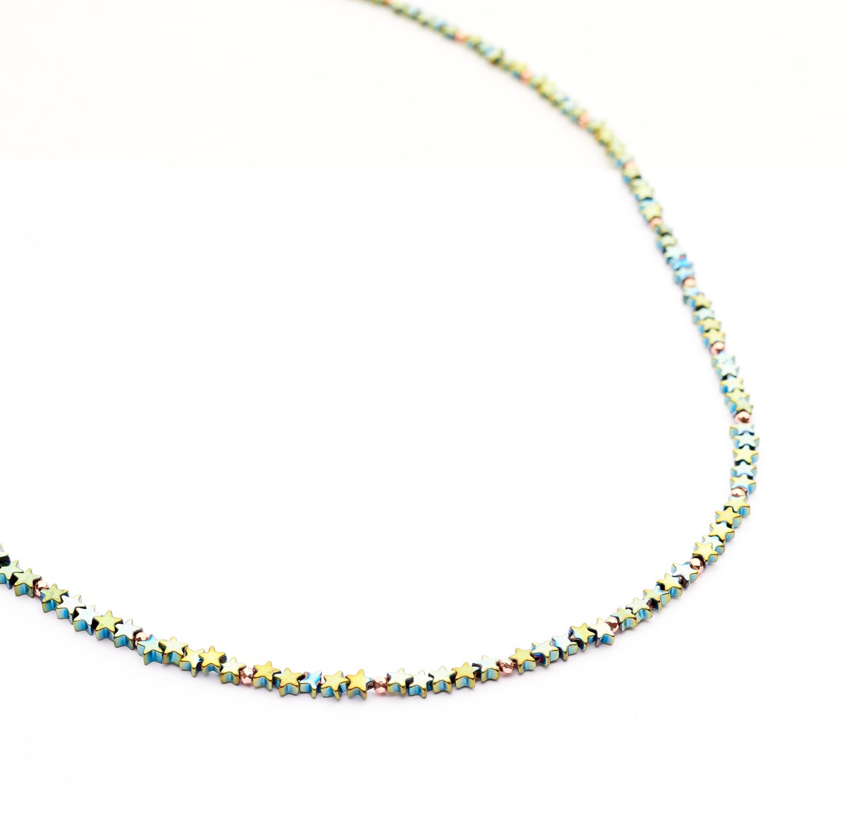 Bayan Yıldız Detay Gümüş Kolye