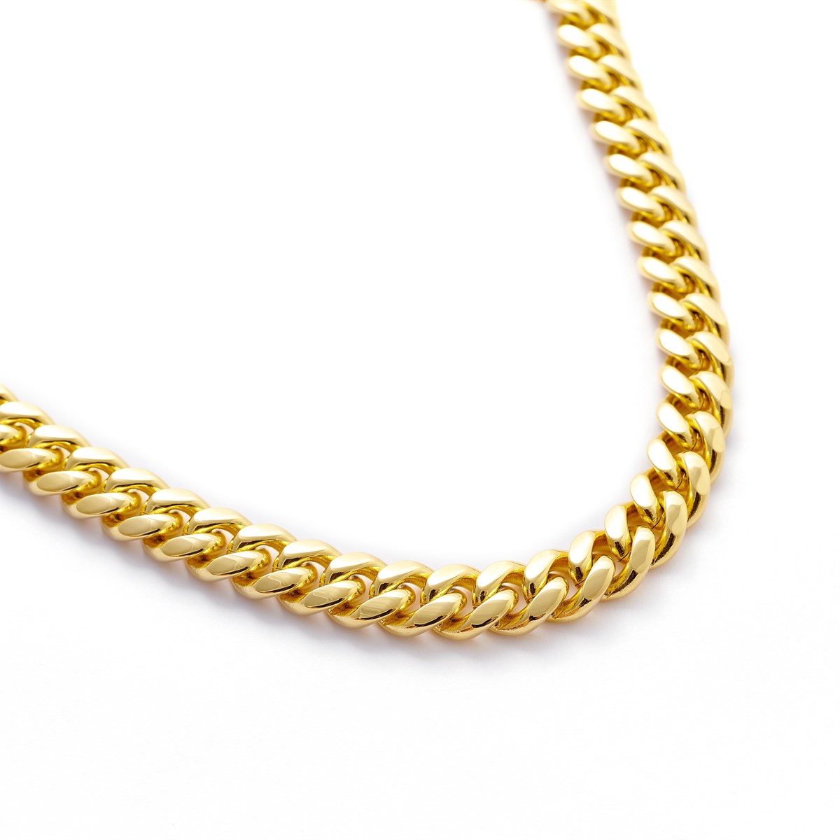 Unisex Çelik 12 mm Panzer Zincir Kolye 