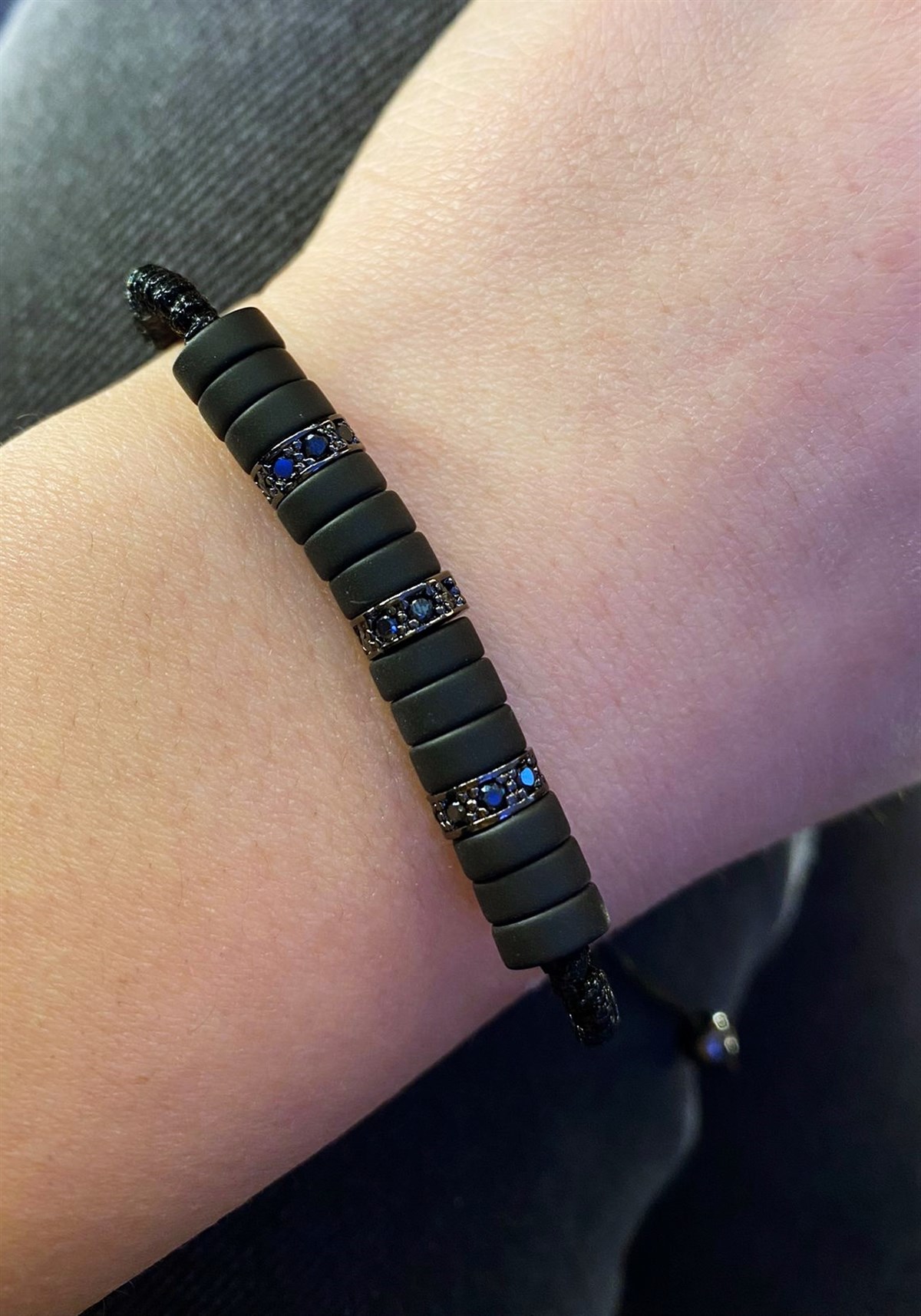 Erkek Macrome Örgü Bileklik