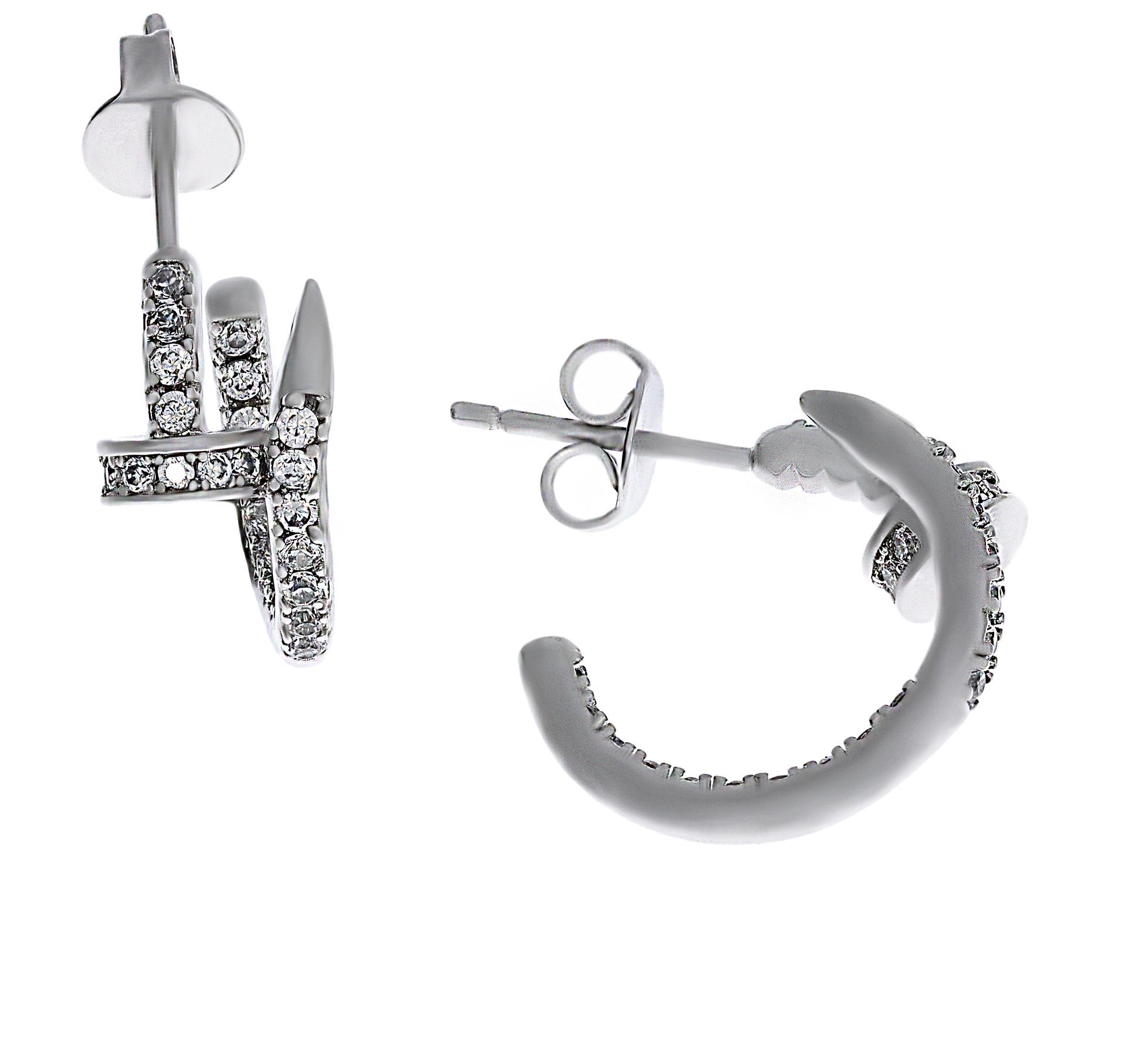 Kadın Çivi Model Çelik Küpe