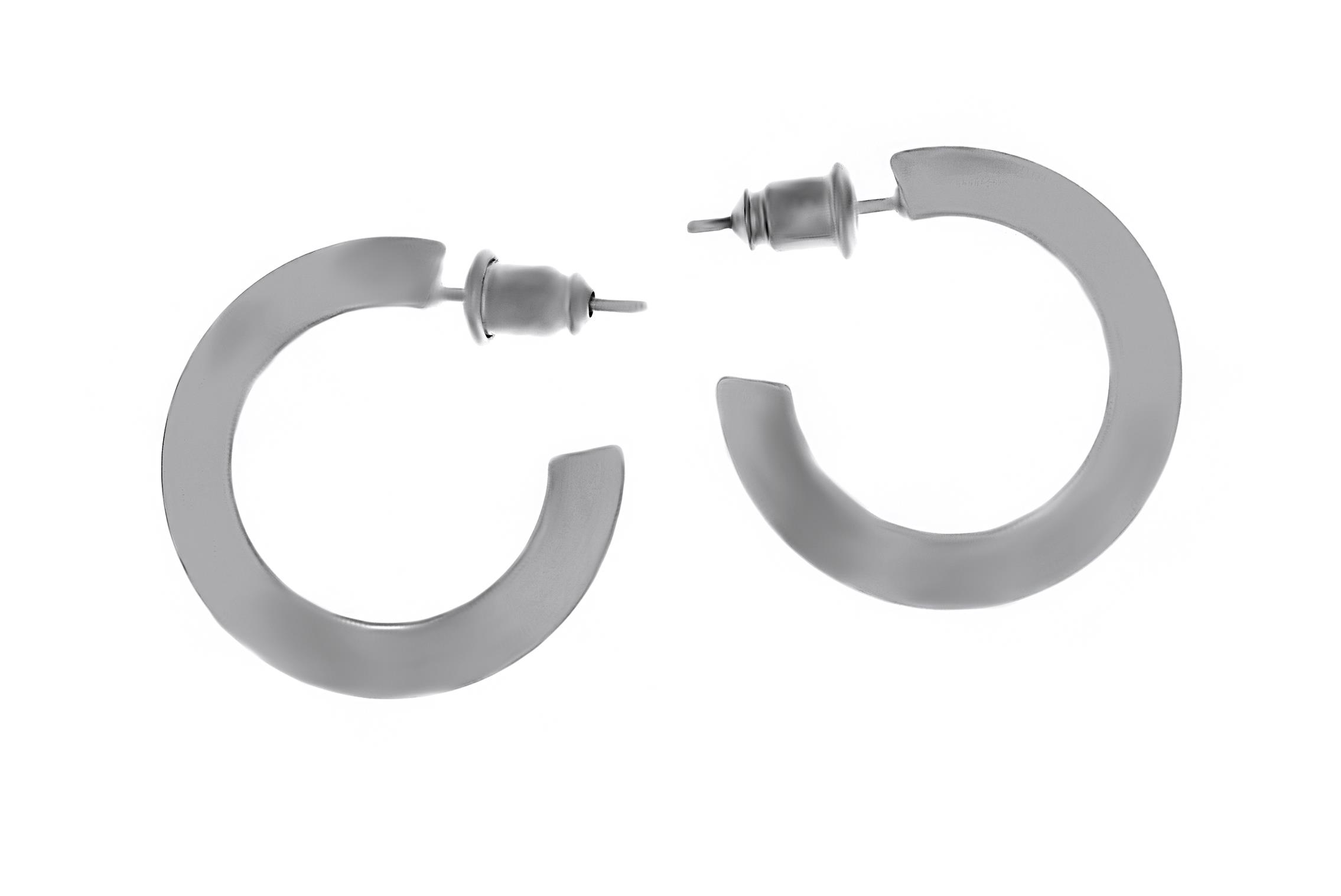 Kadın Halka Model Çelik Küpe 