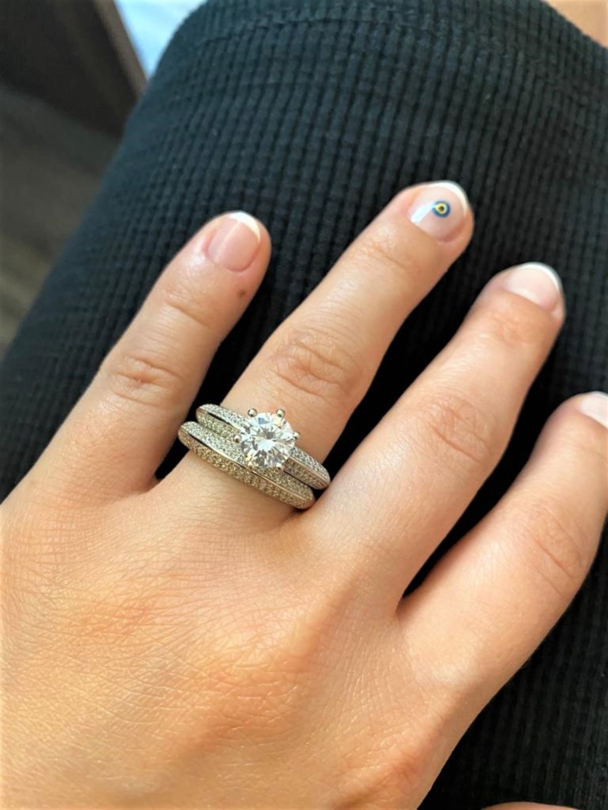 Kadın İkili Şık Gümüş Yüzük