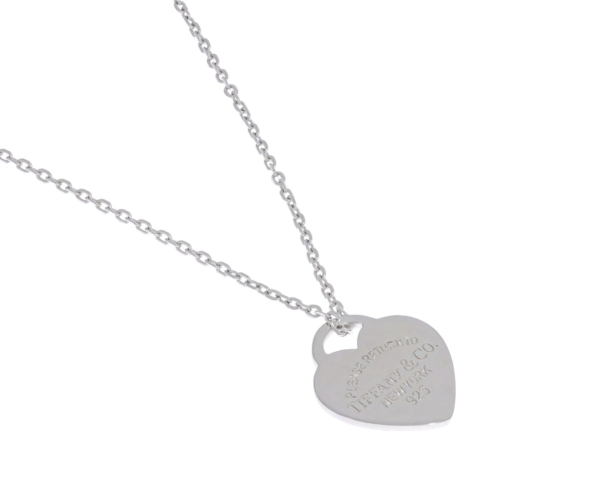 Kadın Kalp Model Gümüş Kolye