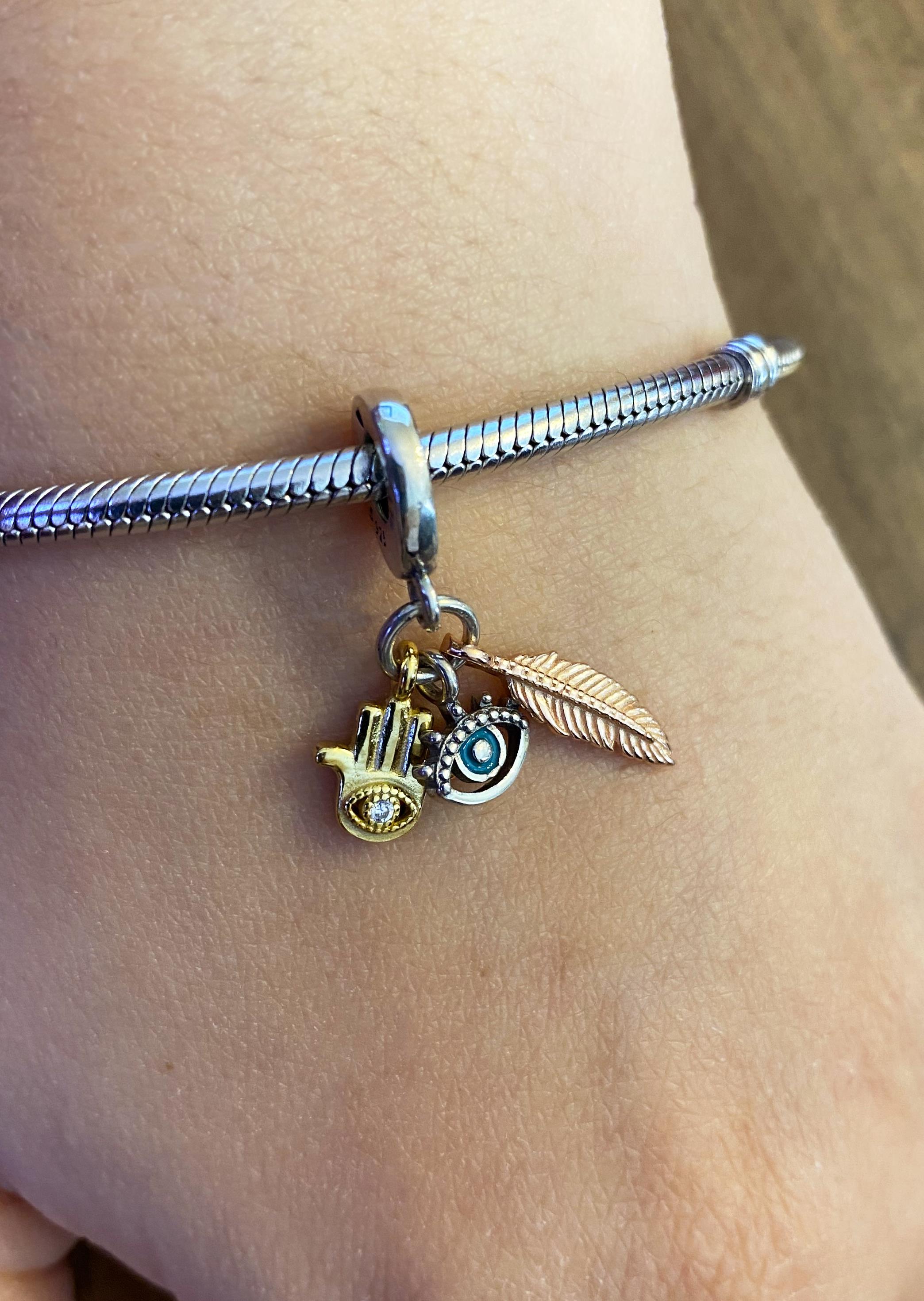 Kadın Şans Model Gümüş Charm 