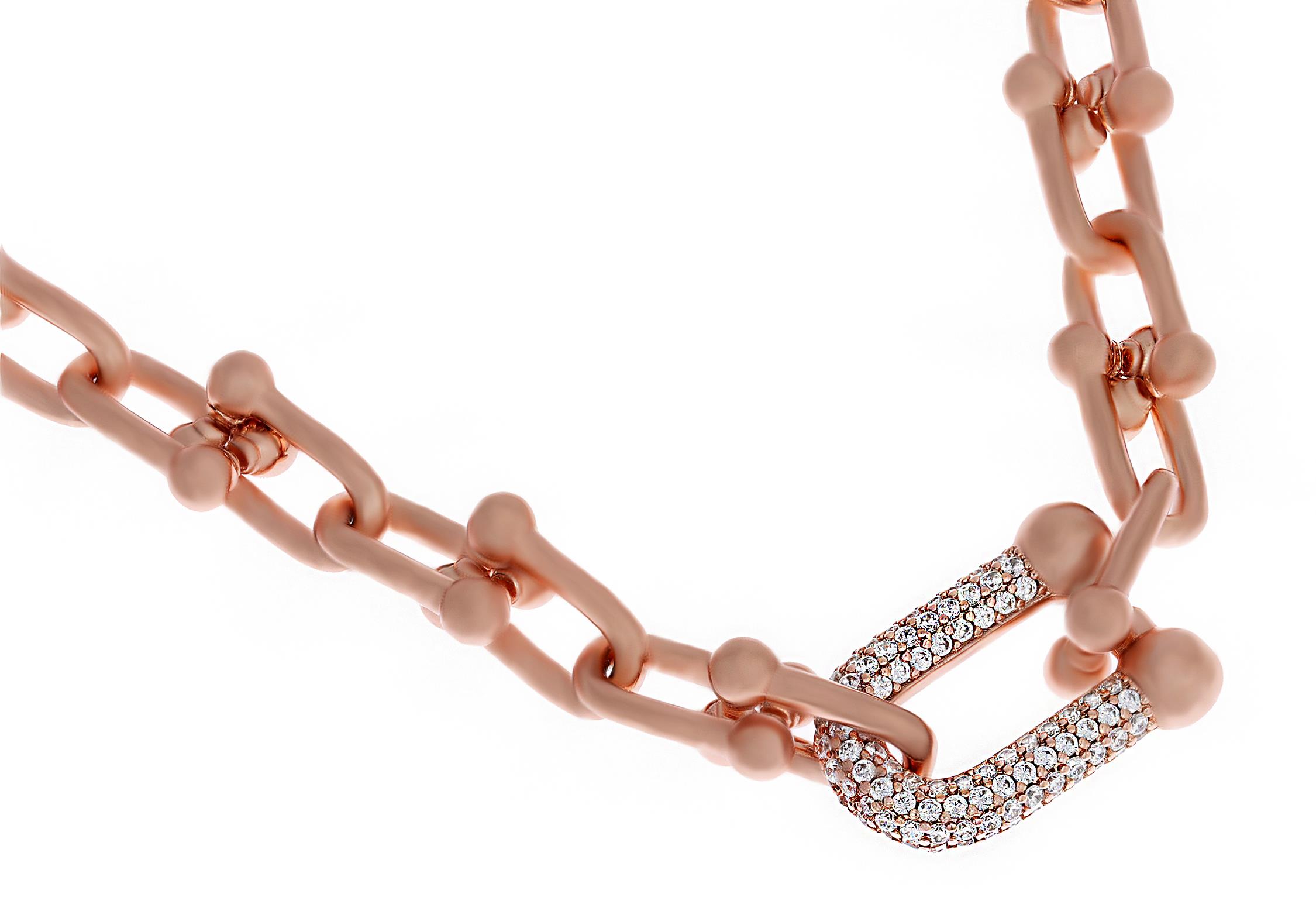 Kadın Taş Detay Halka Model Çelik Kolye