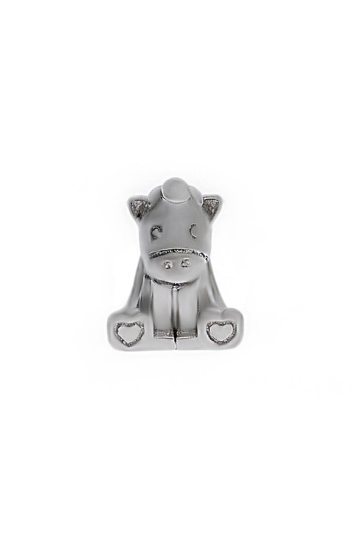 Kadın Unicorn Model Gümüş Charm 