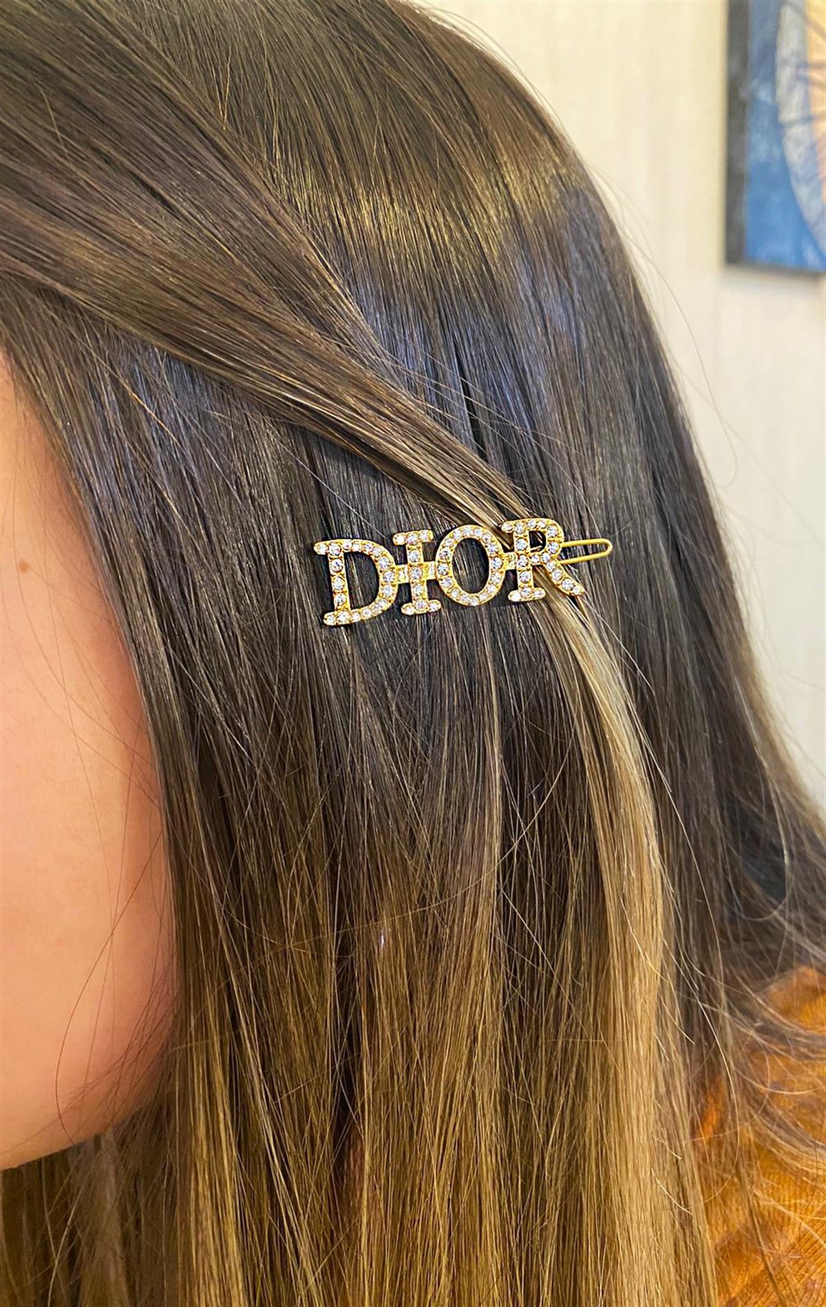 Kadın Yazılı Çelik Toka