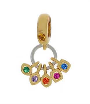  Gümüş Marvel Avengers Infınıty Stones Dangle Charm