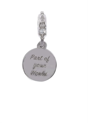 Bayan Deniz Kızı Model Gümüş Charm