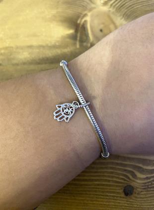 Bayan Gümüş El Model Charm