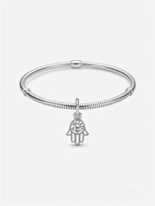 Bayan Gümüş El Model Charm