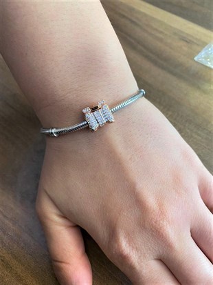 Bayan Hediye Paketi Model Gümüş Charm