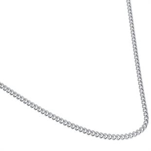 Erkek 2 mm Çelik Zincir Kolye