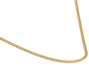 Erkek 2 mm Çelik Zincir Kolye