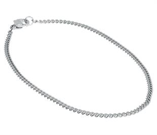 Erkek 2 mm Zincir Çelik Bileklik