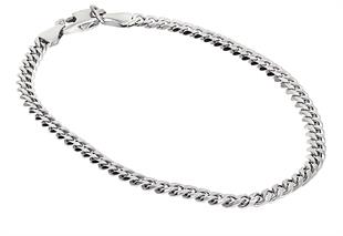 Erkek 3 mm İnce Çelik Bileklik 