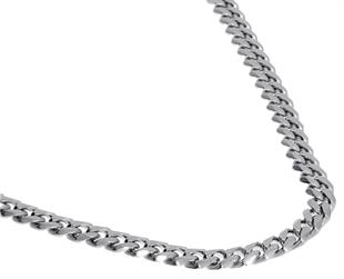 Erkek 5 mm Kalınlığında Çelik Zincir Kolye