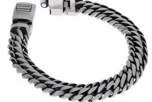 Erkek Örgü Model Çelik Bileklik 