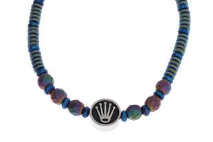 Erkek Taç Model Çift Taraflı Doğaltaş Boncuk Bileklik