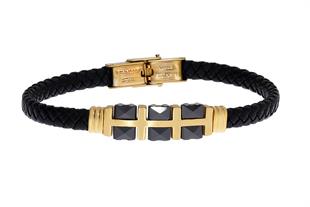 Erkek Tasarım Model Deri Bileklik