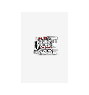 Gümüş Tren Detaylı  Charm
