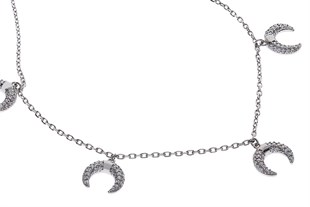 Kadın Ay Model Gümüş Halhal