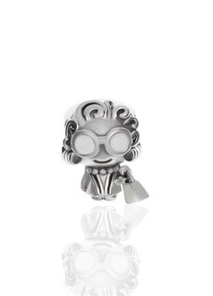 Kadın Büyükanne Model gümüş Charm