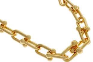 Kadın Çelik Halka Detay Kolye