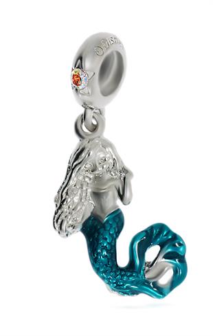 Kadın Deniz Kızı Model Gümüş Charm