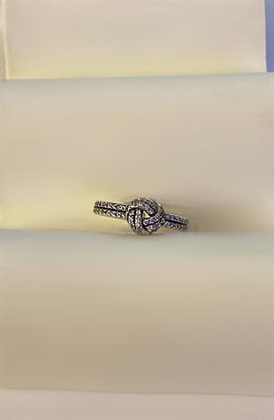 Kadın Düğüm Model Gümüş Yüzük