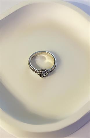 Kadın Düğüm Model Gümüş Yüzük