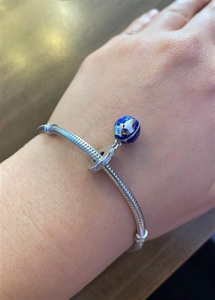 Kadın Dünya Model Gümüş Charm