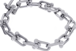 Kadın Halka Model Çelik Bileklik