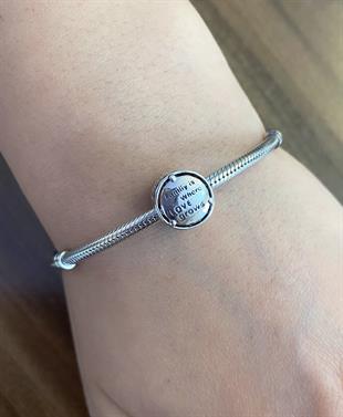 Kadın Hayat Ağacı Model Gümüş Charm