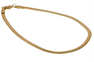 Kadın İtalyan Ezme Model Çelik Halhal