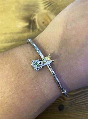 Kadın Loki Karakteri Gümüş Charm